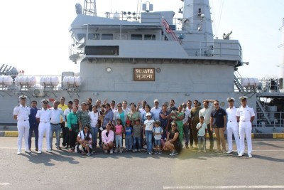 Indian Navy's First Training Squadron enhances friendly bond during Cambodia visit