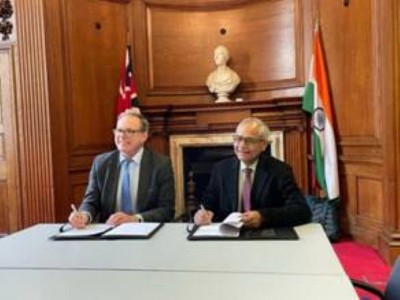 India, UK ink collaboration in telecom, AI, space technology