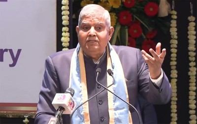 Illegal immigrants interfering in elections, every Indian must be alert: VP Dhankhar