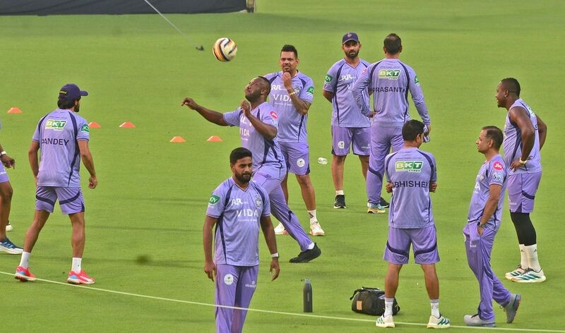 In Images: KKR, SRH train at Eden Gardens ahead of April 2 clash