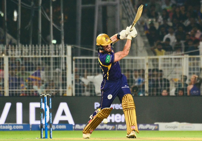 In Images: KKR face LSG at Eden Gardens