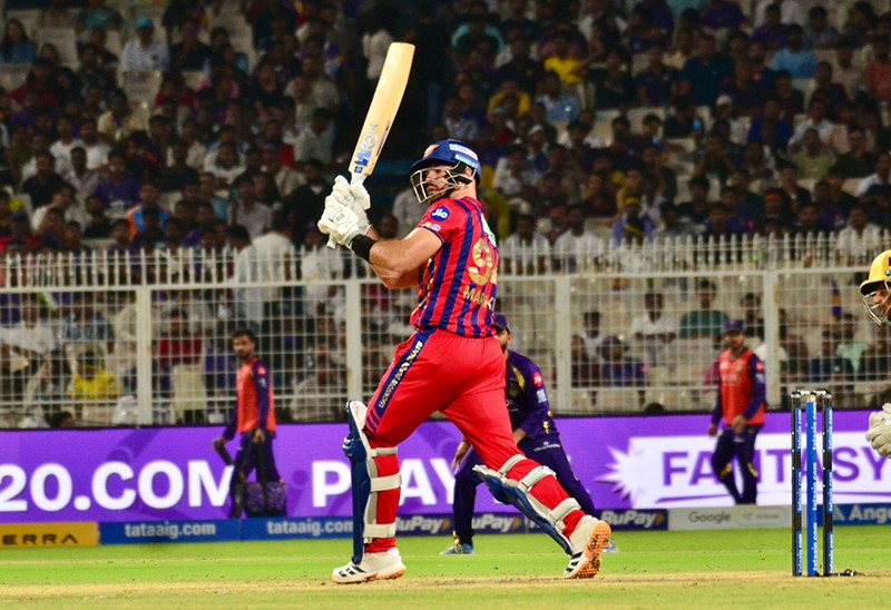 In Images: KKR face LSG at Eden Gardens