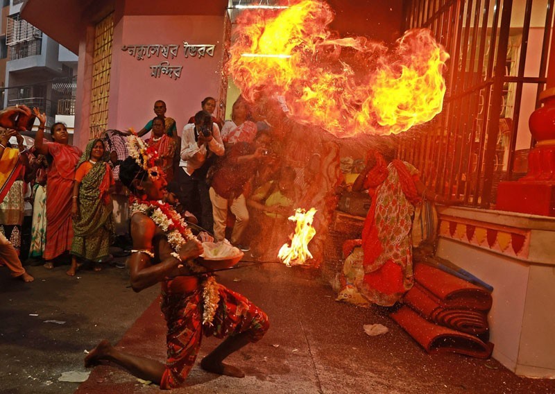 In Images: Intense devotion marks Charak Festival celebrations on Chaitra Sankranti
