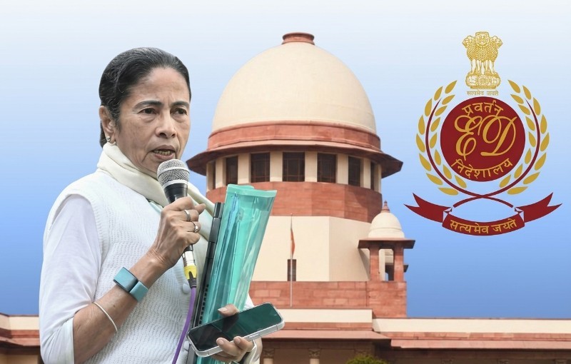 Supreme Court criticises Mamata Banerjee over ED raid interference, flags serious concerns about democracy.