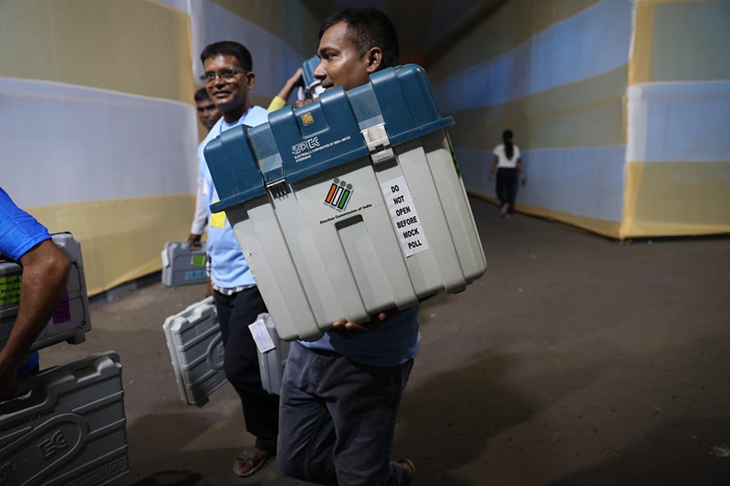 In Images: Poll preparedness peaks as VVPAT machines reach Kolkata centres ahead of final Bengal voting phase