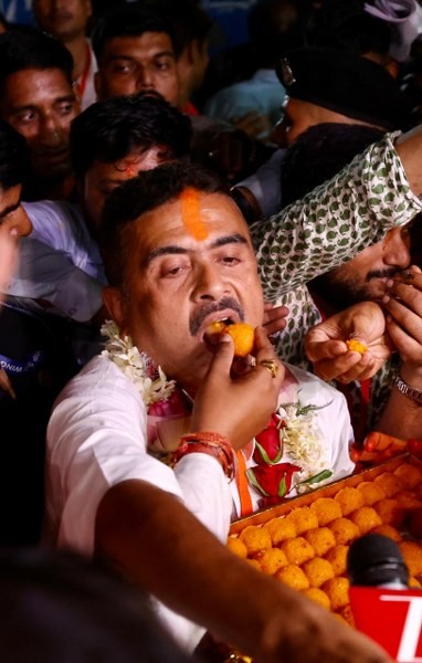 In images: Suvendu Adhikari stuns Mamata Banerjee in Bhabanipur, snatches TMC stronghold