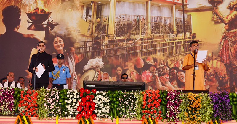 Suvendu Adhikari Takes Oath: Images Capture Bengal’s Political Power Shift