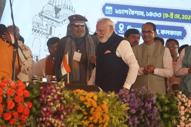 Bengal’s Big Political Moment: Suvendu Adhikari Takes Oath — See The Images