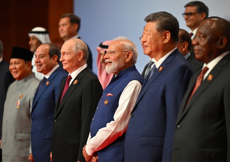 In Images: Modi, Putin, Xi Jinping join BRICS leaders for family photo as the summit enters its final day