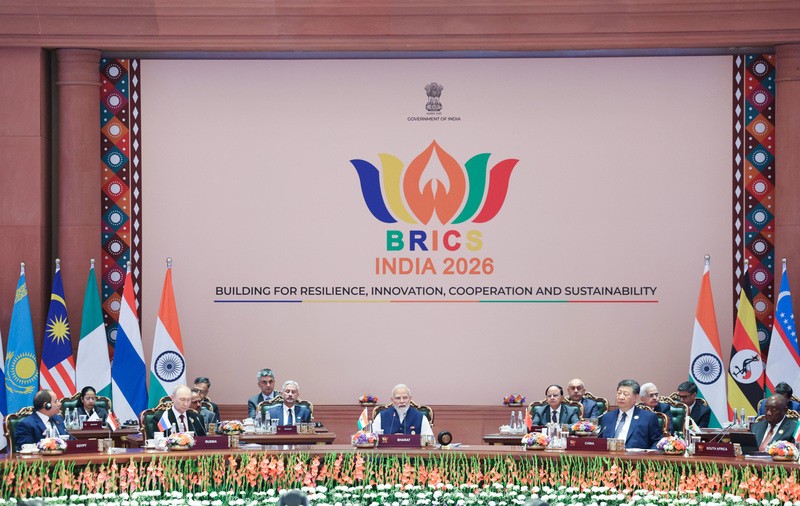 In Images: PM Modi delivers opening remarks at 18th BRICS Summit session