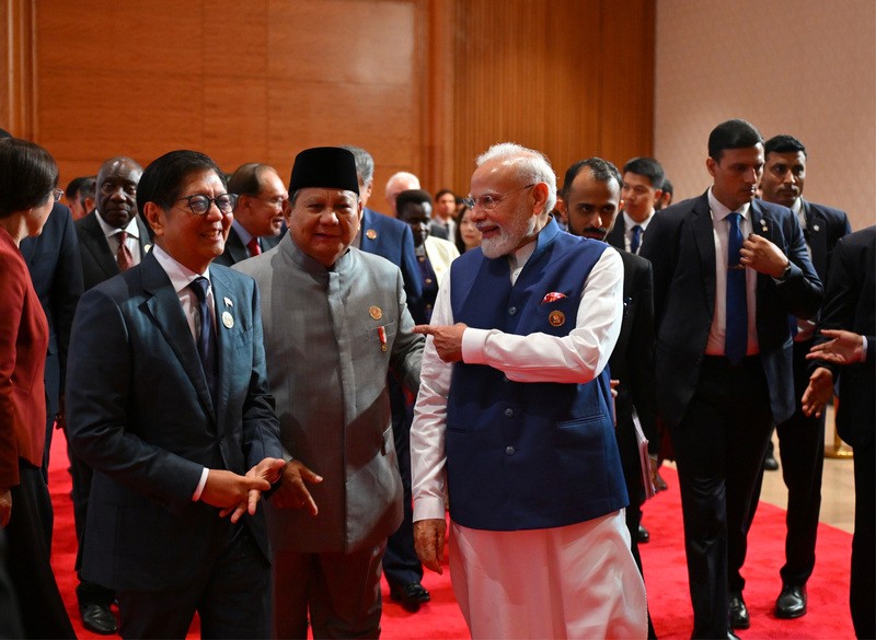 In Images: PM Modi with BRICS leaders at Bharat Mandapam