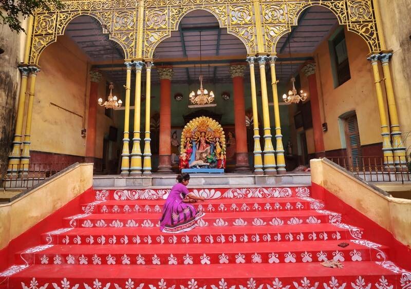 In Images: Basu Mallik Bari’s Durga Puja enters 135th year in Kolkata