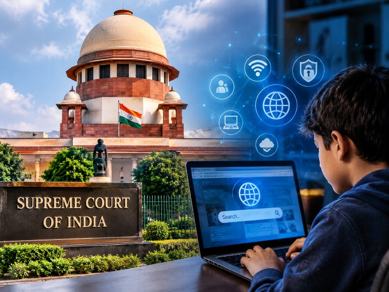 India's Supreme Court upholds children's internet rights while demanding stronger measures against online sexual exploitation and abuse.
