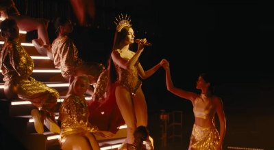 How Taylor Swift's Reputation concert film influenced Anne Hathaway's Mother Mary