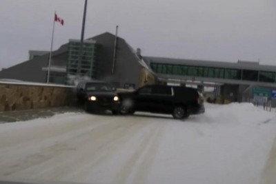 US suspect flees into Canada, shot at during pursuit before suicide; officer cleared