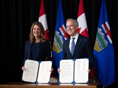 Canada and Alberta ​reach ​deal on ​carbon ​pricing, ​electricity ​expansion and oil pipeline plans