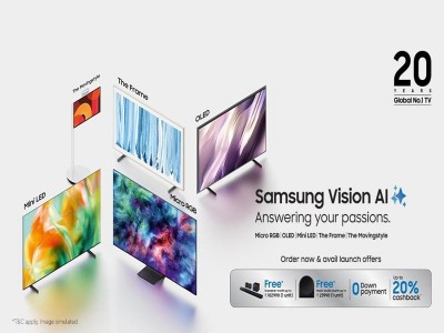 Samsung unveils massive 2026 Vision AI TV lineup in India with 72 new models