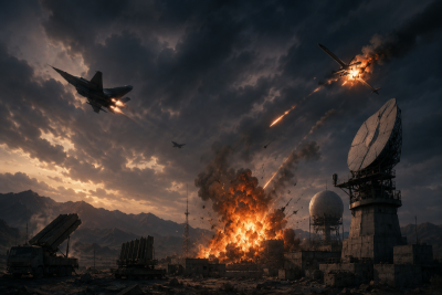 US strikes Iranian radar, drone control sites in explosive weekend operation