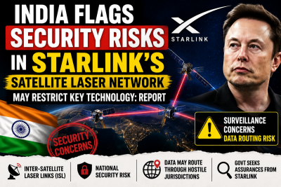 India flags security risks in Starlink's Satellite Laser network, may restrict key technology: Report