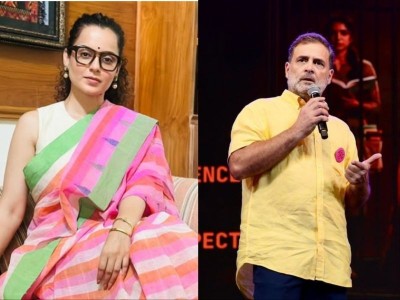 ‘Bharat Mata Ki Jai’: Kangana Ranaut hits back at Rahul Gandhi’s ‘smash patriarchy’ call