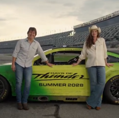 ‘Days of Thunder’ returns: Tom Cruise, Anne Hathaway announce 2028 racing movie