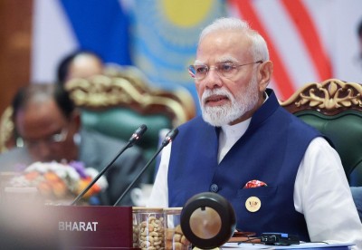 In Images: PM Modi delivers opening remarks at 18th BRICS Summit session