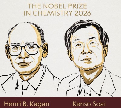 Nobel Prize: Henri Kagan, Kenso Soai win title for solving a major mystery in Chemistry