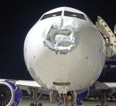 IndiGo flight hit by lightning makes emergency landing in Lucknow