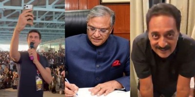 ‘Vote chor, gaddi chod’: Dhruv Rathee, Prakash Raj join Bengaluru protest against Gyanesh Kumar