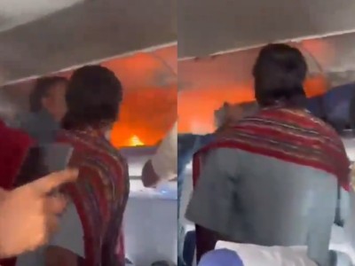 Mid-air scare on Delhi-Chennai IndiGo flight: Plane diverted to Hyderabad after power bank catches fire