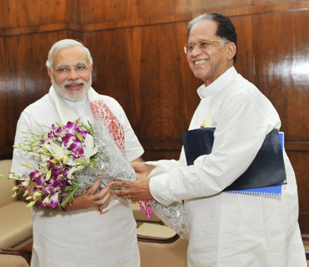 CMs, Governor meet Modi