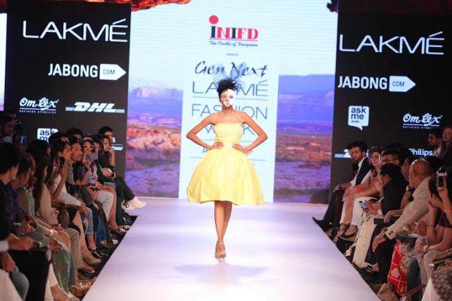 INIFD opened on day one of LakmÃ© Fashion Week Summer/Resort 2015 with six new gen next stars