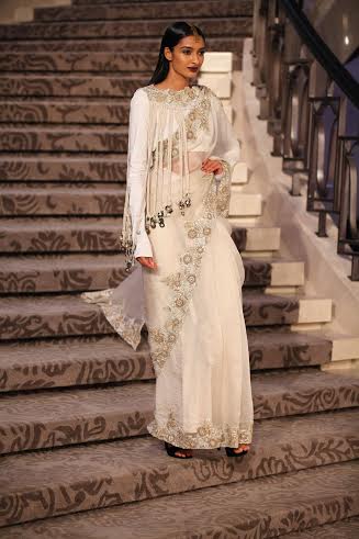 Anamika Khanna's collection showcased in LFW | Indiablooms - First ...