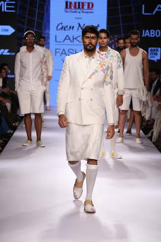 INIFD opened on day one of LakmÃ© Fashion Week Summer/Resort 2015 with six new gen next stars