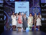  LFW: Models walk the ramp for designer Shrujan