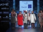 LFW: Models walk the ramp for designer Sufiyan with Madame Hall