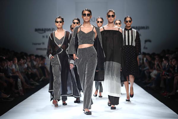 Amazon India Fashion Week:Ragini Ahuja showcases her collections