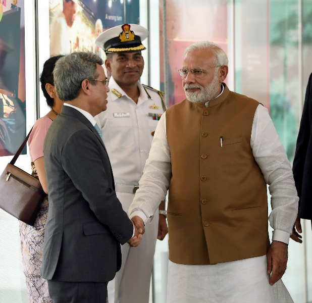 Narendra Modi enplanes for India after three-nation visit 