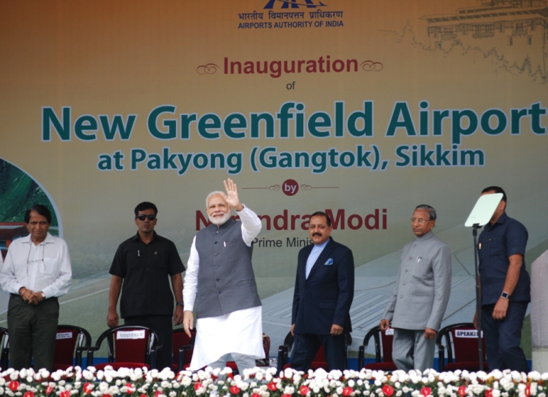 PM Narendra Modi in Sikkim