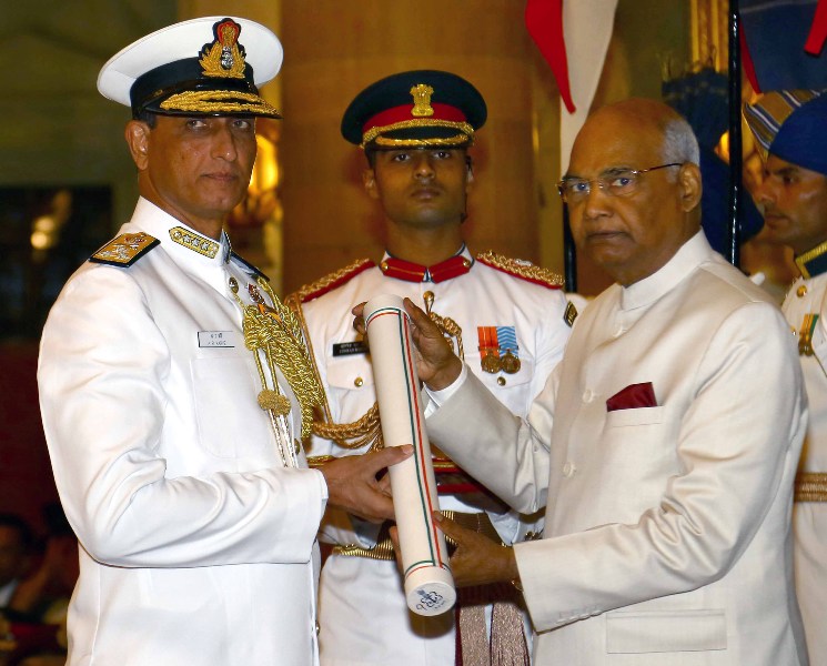 President Kovind, PM Modi meet at Defence Investiture Ceremony-II in New Delhi