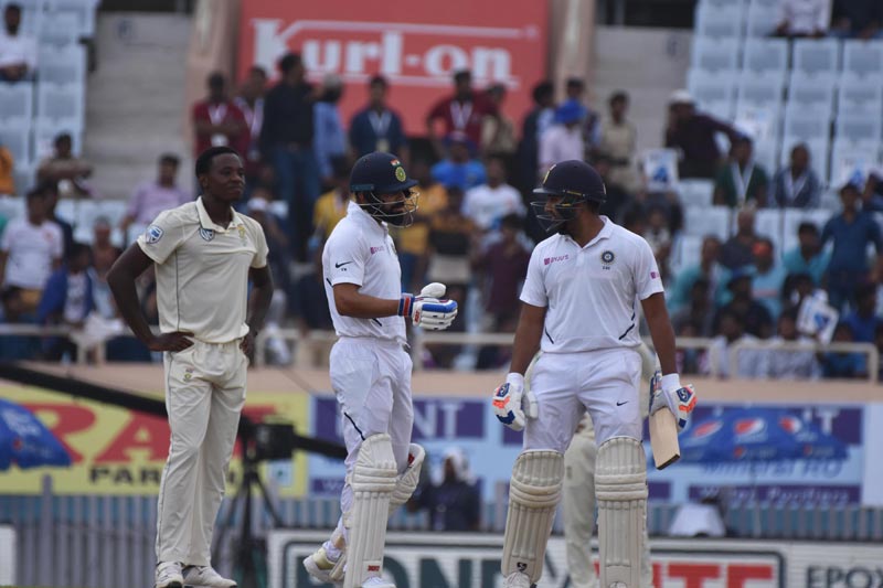 Glimpses from the world of cricket in India on Saturday