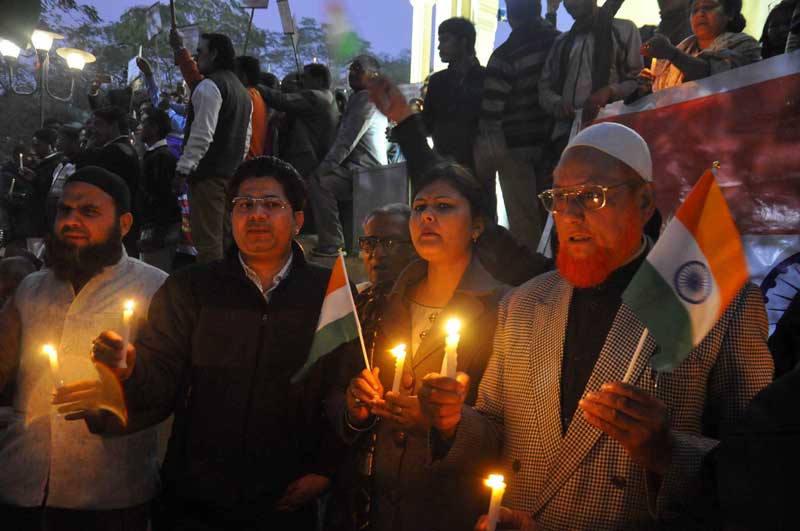 India protests Pulwama attack