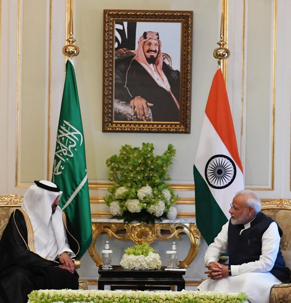 PM Narendra Modi in Saudi Arabia