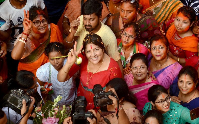 Bengal BJP celebrates historic win in Lok Sabha elections