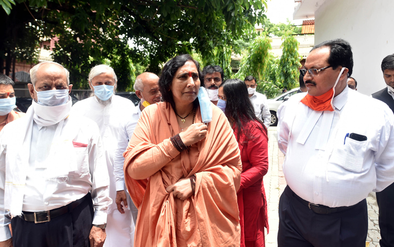 Babri case: Sadhvi Rithambara arrive in CBI special court