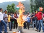 Indians protest Chinese aggression in Ladakh