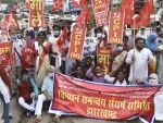 Farm Bill 2020: CPI(ML) activists shout slogan in Ranchi