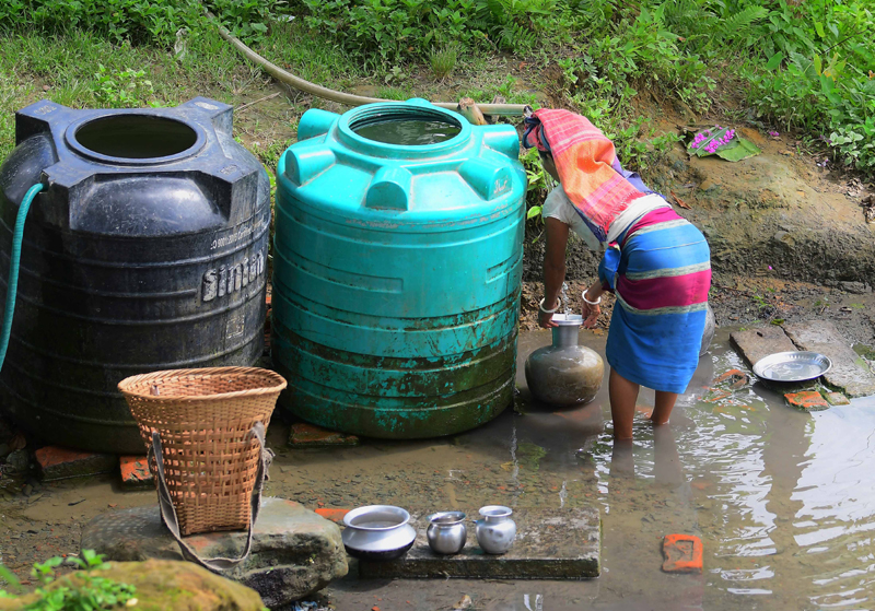 People having normal lives in Agartala