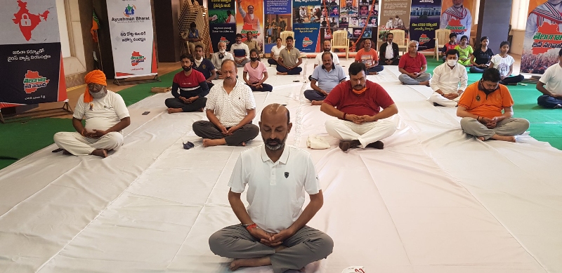 International Yoga Day celebrated worldwide