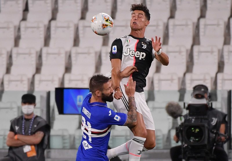 Serie A football match between FC Juventus and Sampdoria